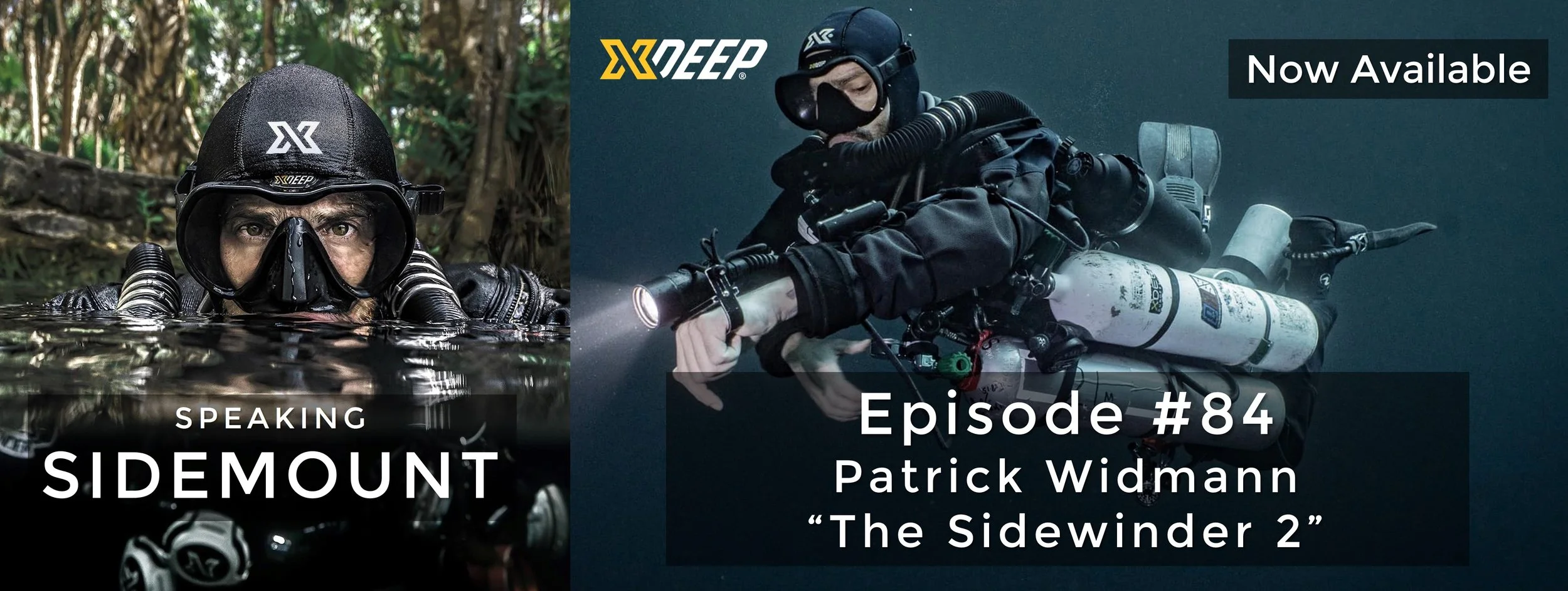 Sidemount Pros — Episode #84 Patrick Widmann - KISS Sidewinder 2